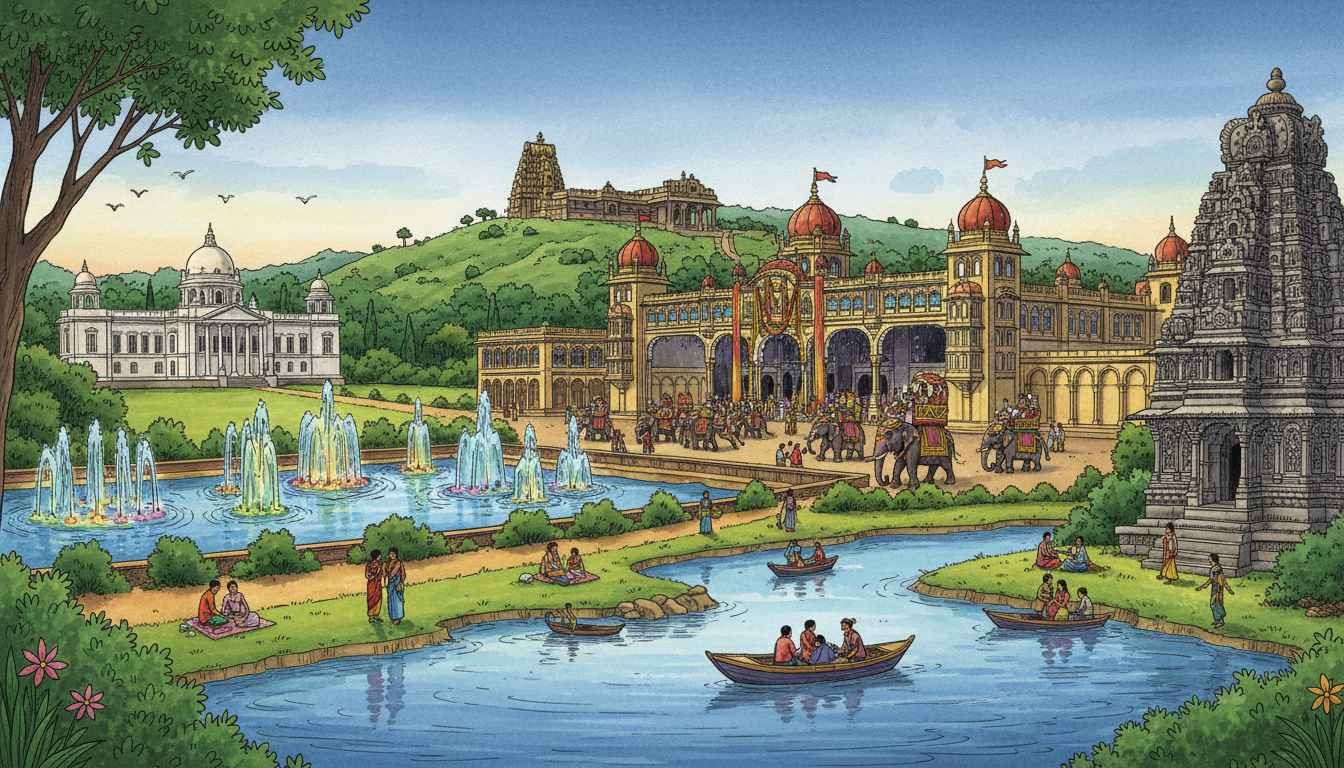 list of places to visit in mysore