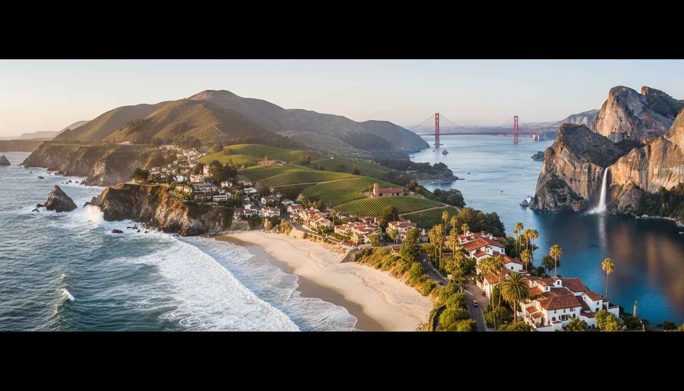 most romantic places to visit in california