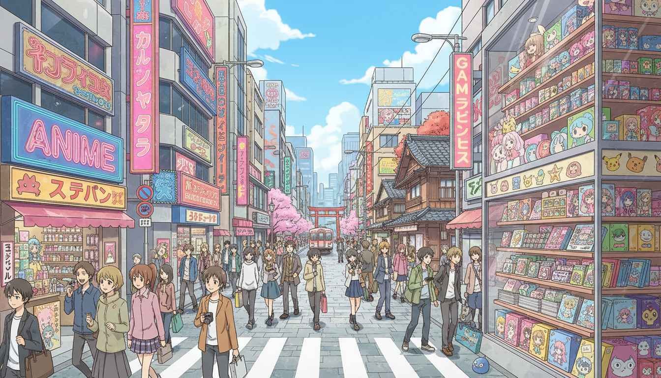 must visit places in japan for anime fans