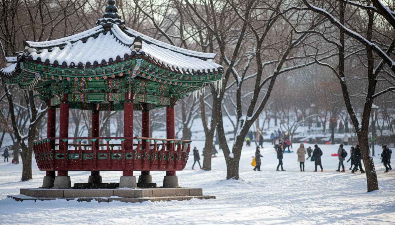 places to visit in seoul korea during winter