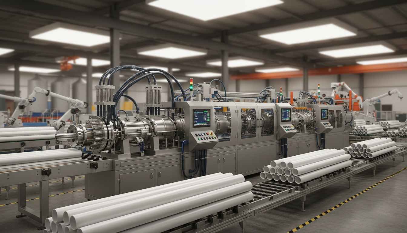 pvc pipe manufacturing machine supplier