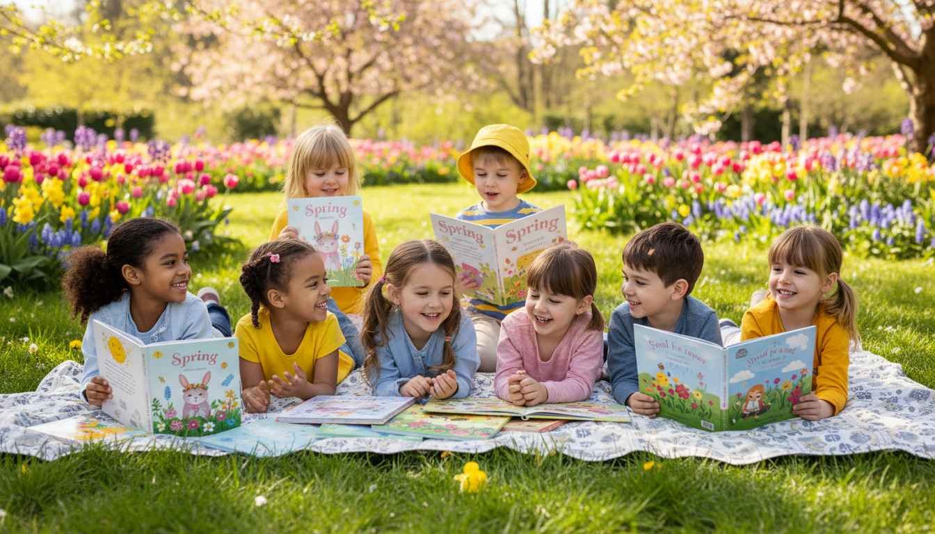 spring kids books